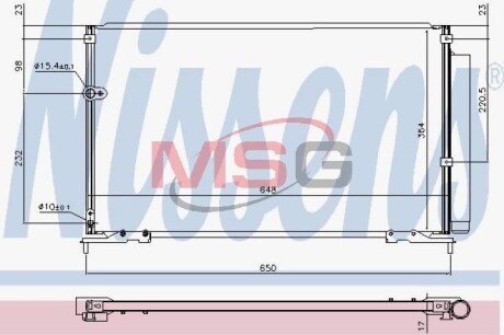 Конденсатор - NISSENS 940707