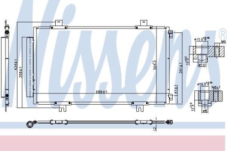 Конденсатор - NISSENS 940746