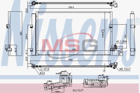 Конденсатор - NISSENS 940748