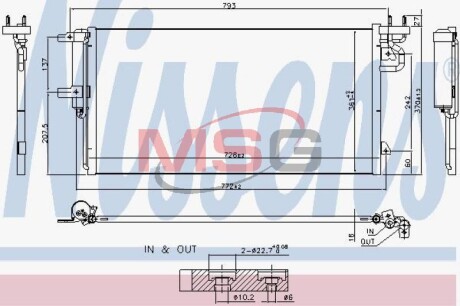 Радіатор кондиціонера First Fit - NISSENS 940764