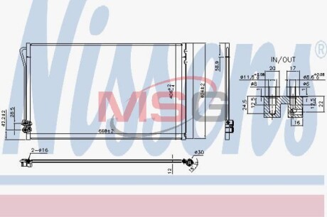 Конденсатор - NISSENS 941054