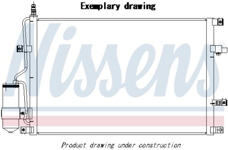 Радіатор кондиціонера First Fit - (lr062424, lr106642) NISSENS 941164 (фото 1)