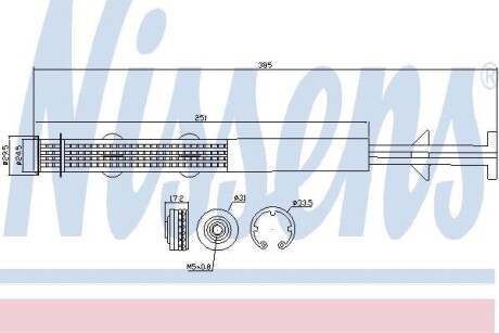 Осушитель, кондиционер - NISSENS 95403