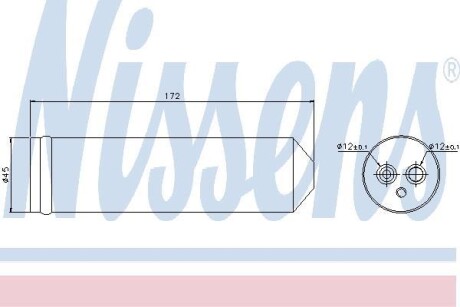 Осушувач кондиціонера - (6455FK, 73412FE000, 7815A285) NISSENS 95440