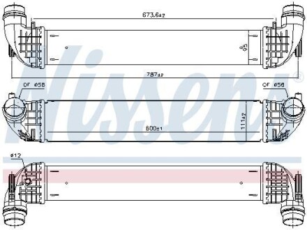 Intercooler - (13356647, 39075515, 39109105) NISSENS 96140