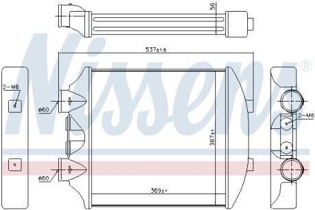 Теплообменник - (6LL145804) NISSENS 96405