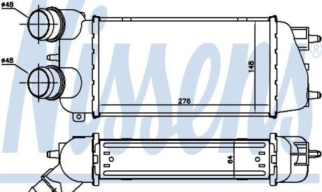 Теплообменник - (0384J3) NISSENS 96495