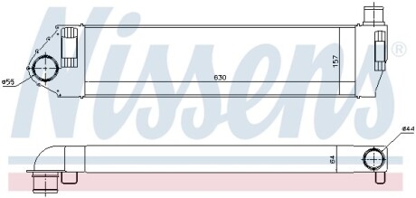 Фото 3 - Интеркулер NISSENS 96522