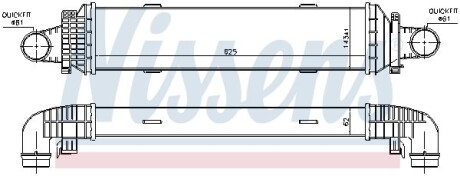 Фото 8 - Интеркулер NISSENS 96534