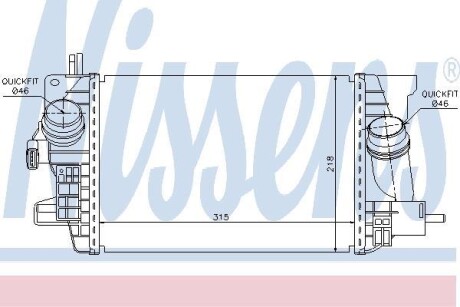 Интеркулер - (90423637, B113614022, 93170309) NISSENS 96574