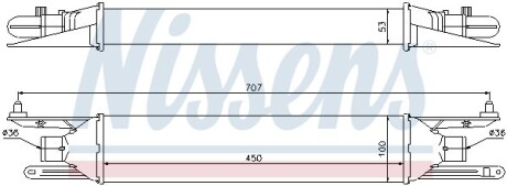 Фото 3 - Интеркулер NISSENS 96604