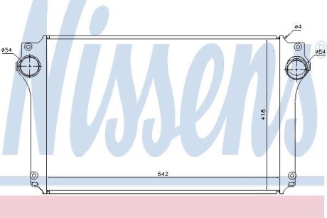 Интеркулер - NISSENS 96614