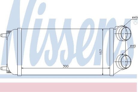 Интеркулер - (0384H1) NISSENS 96638