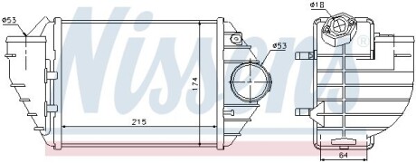 Интеркулер - (059145805) NISSENS 96690