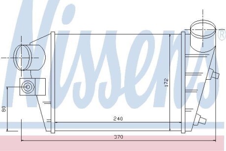 Интеркулер - (46744880, 51715999) NISSENS 96698