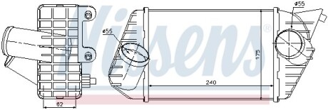 Интеркулер - (46745841) NISSENS 96700