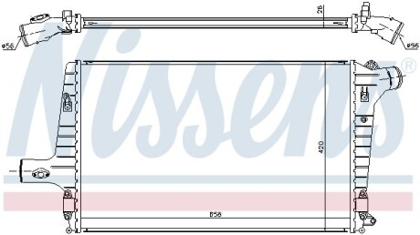 Интеркулер - NISSENS 96706