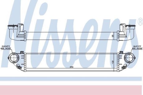 Интеркулер - NISSENS 96714