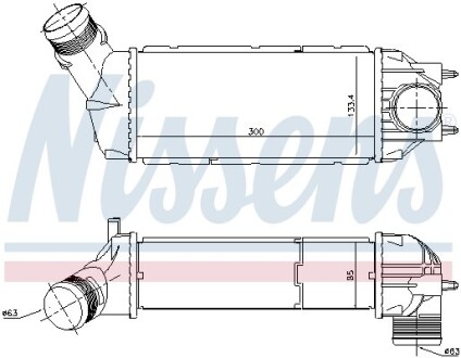 Интеркулер - NISSENS 96720