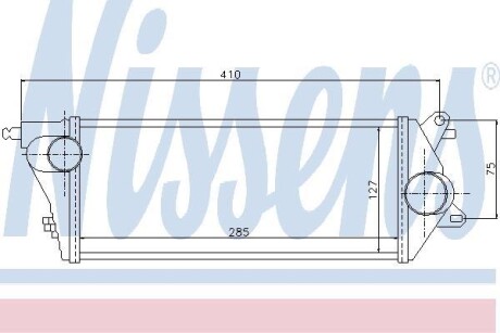 Интеркулер - (17517798204) NISSENS 96776