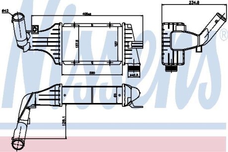 Интеркулер - NISSENS 96788