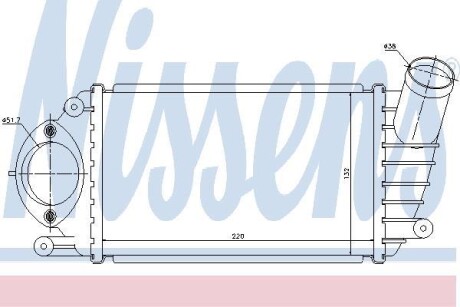 Интеркулер - NISSENS 96794