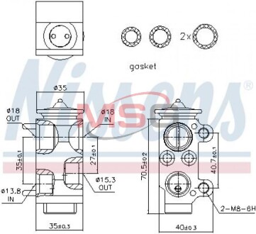 Фото 2 - Автозапчастина NISSENS 999221