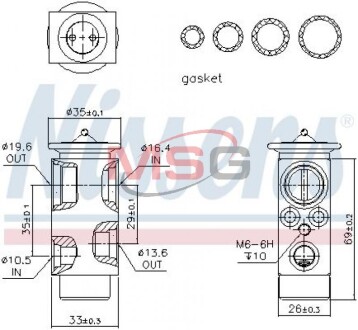 Фото 2 - Автозапчастина NISSENS 999224