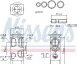Розширювальний клапан кондиціонера MERCEDES AMG GT (C190), C (C204), C (CL203), C (W203), C (W204), C T-MODEL (S203), C T-MODEL (S204), CLC (CL203), CLK (A209), CLK (C209) 1.6-7.7D 04.96- - ((0028308284, 2218300584, 2308300184, 4638306601, A0028308284)) NISSENS 999233 (фото 6)