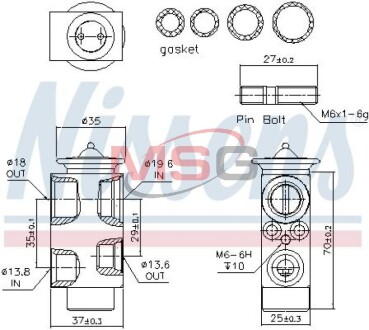 Фото 2 - Автозапчастина NISSENS 999311