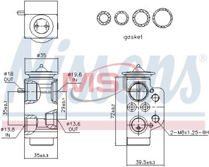 Фото 2 - Автозапчастина NISSENS 999317