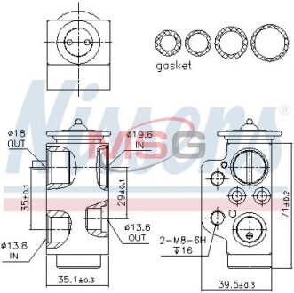 Фото 2 - Автозапчасть NISSENS 999319