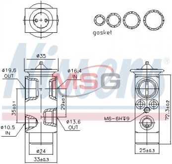 Фото 2 - Автозапчасть NISSENS 999348