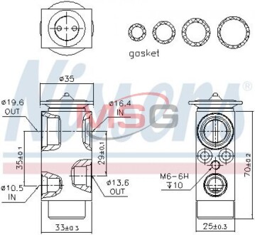 Фото 2 - Автозапчасть NISSENS 999352