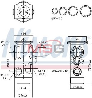 Фото 2 - Автозапчасть NISSENS 999361