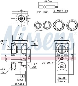 Фото 6 - Автозапчастина NISSENS 999415