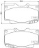 Колодки тормозные дисковые передние Toyota Hilux III, Fortuner 2.5, 3.0, 4.0 (05-) - (04465YZZQ5, 044650K020, 044650K140) NISSHINBO NP1075 (фото 1)