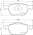 Колодки тормозные дисковые передние Mazda 3, 5 1.4, 1.6 1.8, 2.0 (06-) - (bpyk3323za, b4yb3323z, b3yh3323z) NISSHINBO NP5006 (фото 1)