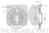 Гальмівний диск - (bp6y3325xd, bp6y3325xe, bp6y3325xf) NK 203253 (фото 3)