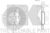 Гальмівний диск - ((13501308, 13502214, 13579148, 13579150, 569064)) NK 203669 (фото 3)
