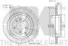 Тормозной диск - (sdb000642, sdb000643, sdb000644) NK 204029 (фото 3)