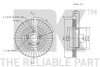 Гальмівний диск NK 204590 - зображення 3