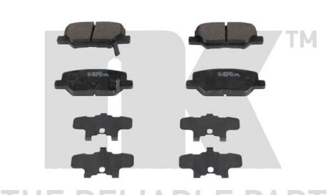 Комплект тормозных колодок - NK 221972