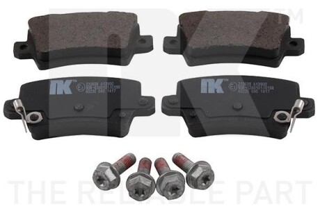 Гальмівні дискові колодки, комплект - ((43022SMGE00, 43022SMGE01)) NK 222639