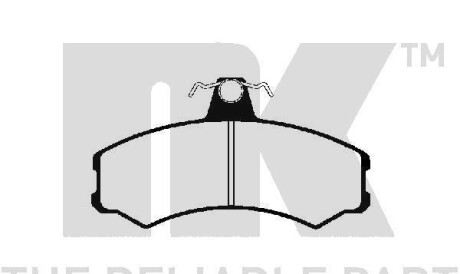 Комплект тормозных колодок, дисковый тормоз - (500029493, 500028835) NK 229964