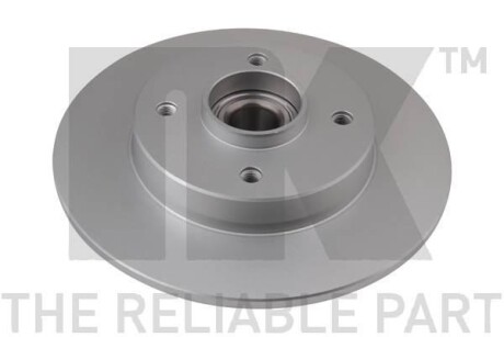 Диск гальмівний невентильований - NK 311952