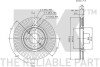 Диск гальмівний невентильований - (4246L8, 4246N0, 4246R7) NK 313720 (фото 3)