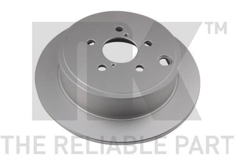 Диск гальмівний невентильований - (26700FG000, SU00300639) NK 314418