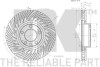Тормозной диск NK 3147151 - фото 3