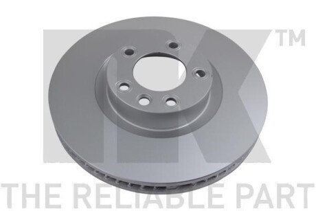 Диск гальмівний невентильований - ((7P6615301A, 7P6615301, 7P6615301B, 95835140300, 95835140301)) NK 3147151